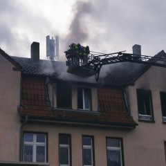 Hoher Sachschaden bei Wohnungsbrand